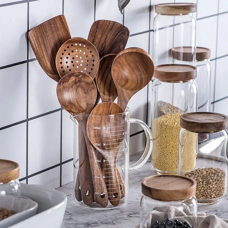 WoodenKitchen™ - Utensil Set 50% OFF - WoodenKitchen